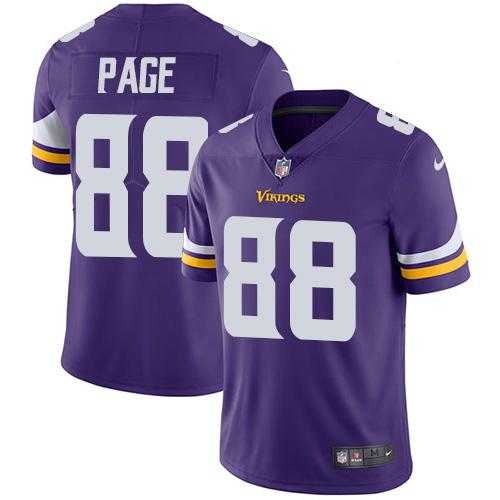 Nike Minnesota Vikings #88 Alan Page Purple Team Color NFL Vapor Untouchable Limited Jersey,We sell and wholesale Nike Minnesota Vikings #88 Alan Page Purple Team Color NFL Vapor Untouchable Limited Jersey on line form chian!